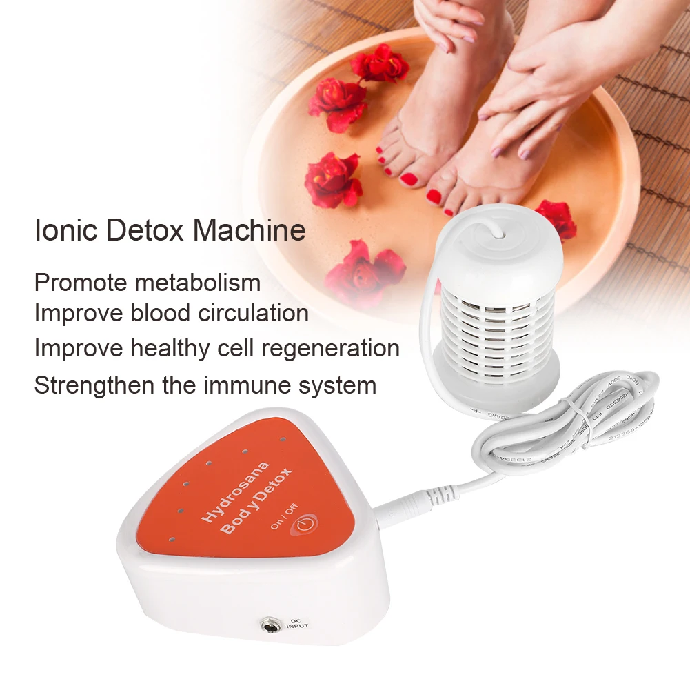 

Портативная ионная детоксикационная ванна для ног, Очистительная Машина, медицинский уход, машина для гидротерапии клеток (за исключением ...