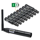 Беспроводной Перезаряжаемый DMX приемник DMX512, контроллер, передатчик для дискотеки, вечевечерние, движущейся лазерсветильник