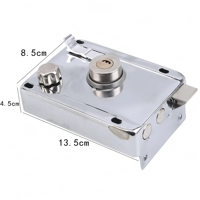 Замок дверной из нержавеющей стали с защитой от кражи | Обустройство дома