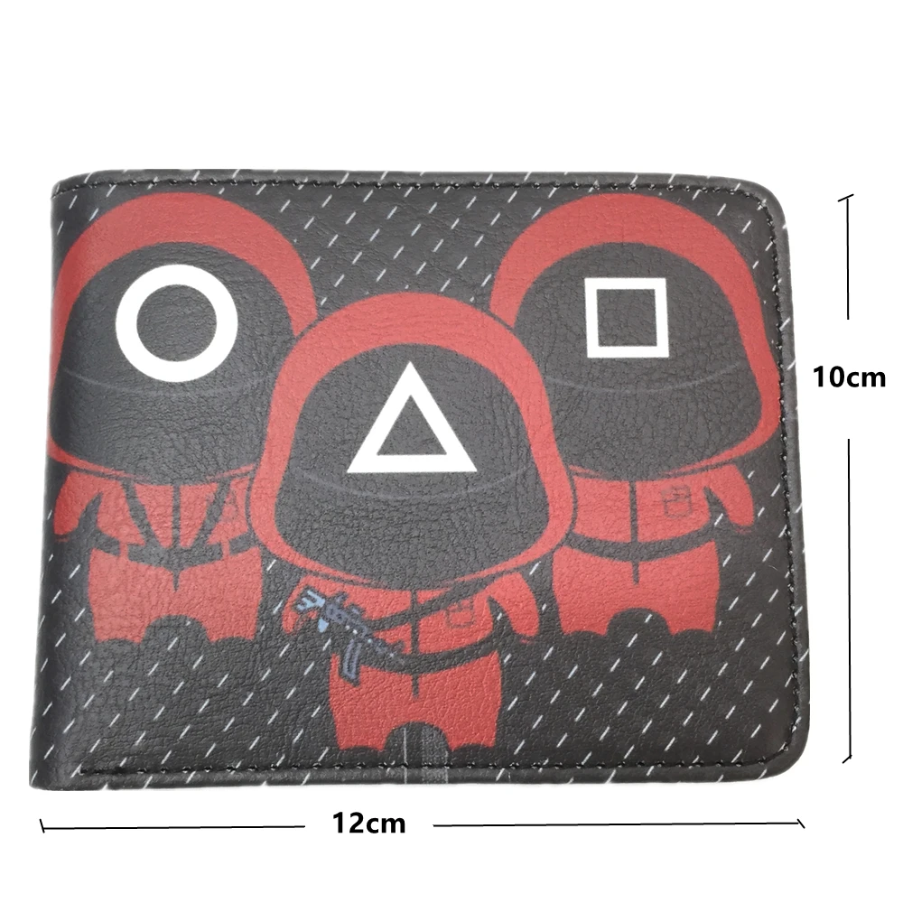 Новые мужские и взрослые Короткие Кошельки для косплея игра кальмар двойного