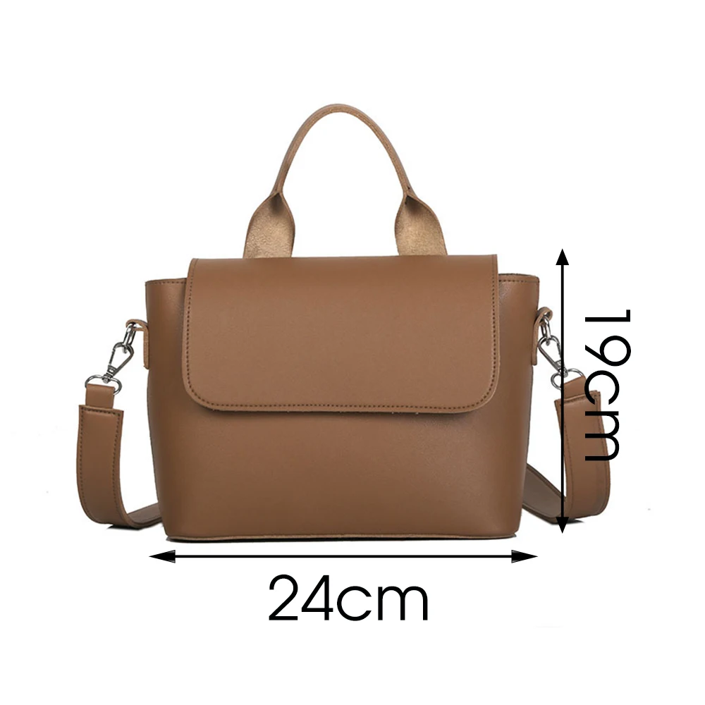 

New Fashion Women's Designer Luxury Leather Handbag for 2021 Small Square Bag Casual Over Shoulder Crossbody Lady Shoulder Bags