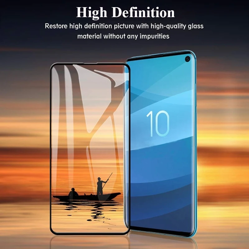 3D Защитное стекло для samsung galaxy s10 plus 5G s10e закаленное s9 s8 s 10 e 9 8 s10plus samsun galax verre tremp