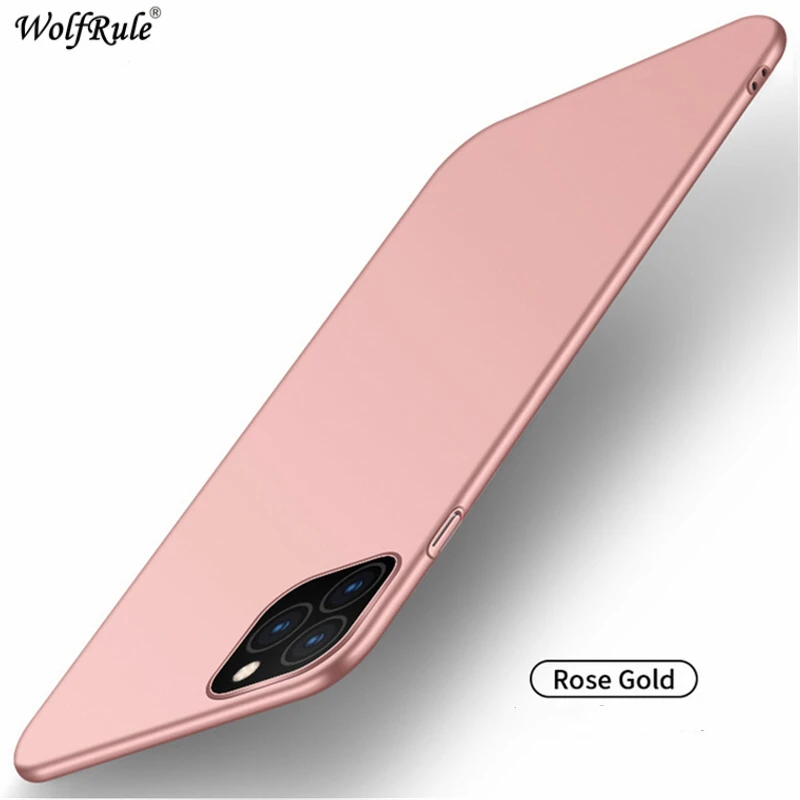 RoseGold Чехол для iphone 11 Pro, чехол, стильный, гладкий, ультратонкий, PC, матовый, чехол для телефона, для iphone 11 Pro, чехол для iphone 11 Pro - Цвет: RoseGold