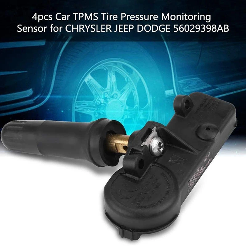 4 шт. 56029398AB TPMS датчик давления в шинах 433 МГц для Chrysler Dodge Jeep Ram|Датчик давления| |