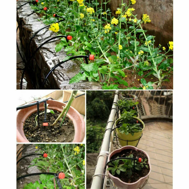 25 м микро система капельного орошения садовый шланг разъем капельницы наборы