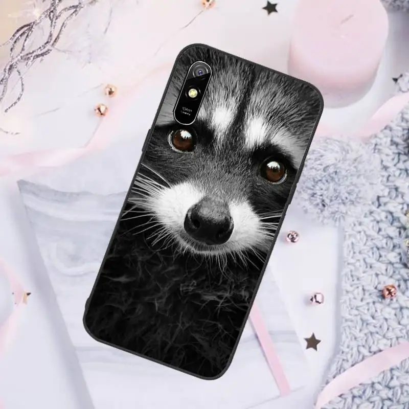 

Raccoon Phone Case For Xiaomi Redmi note 7 8 9 pro 8T 9A 9S Mi Note 10 Lite pro