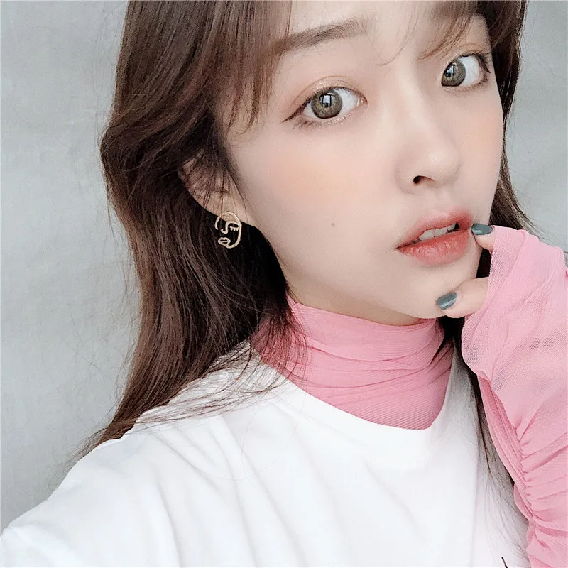 Модные женские серьги гвоздики в форме новые вечерние Лидер продаж ювелирные