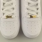 Застежка для обуви с именем на заказ для женщин и мужчин, зажимы для обуви из нержавеющей стали с именной табличкой и надписью на английском языке, аксессуары, ювелирные изделия