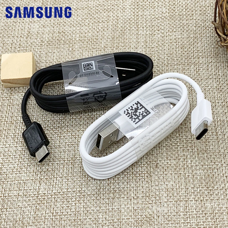 

USB Type C Cable Original For Samsung Galaxy S10 S9 S8 Plus S10E Note 8 9 10 A31 A51 A70 A80 Data Line Fast Charger Tipe C Wire