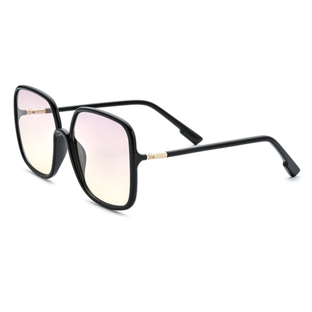 Модные женские солнцезащитные очки UV400 для вождения коричневые градиентные