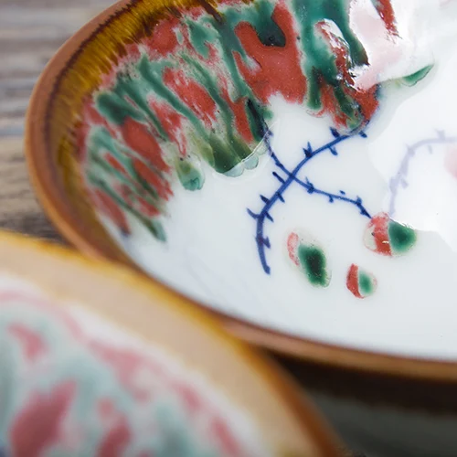 

pavilion ceramic hat cup of jingdezhen blue and white porcelain youligong hand-painted kung fu tea sample tea cup