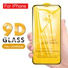 Защитное стекло для Iphone 11 Pro Max, X, S, R, Xs Max, Xr, полное покрытие