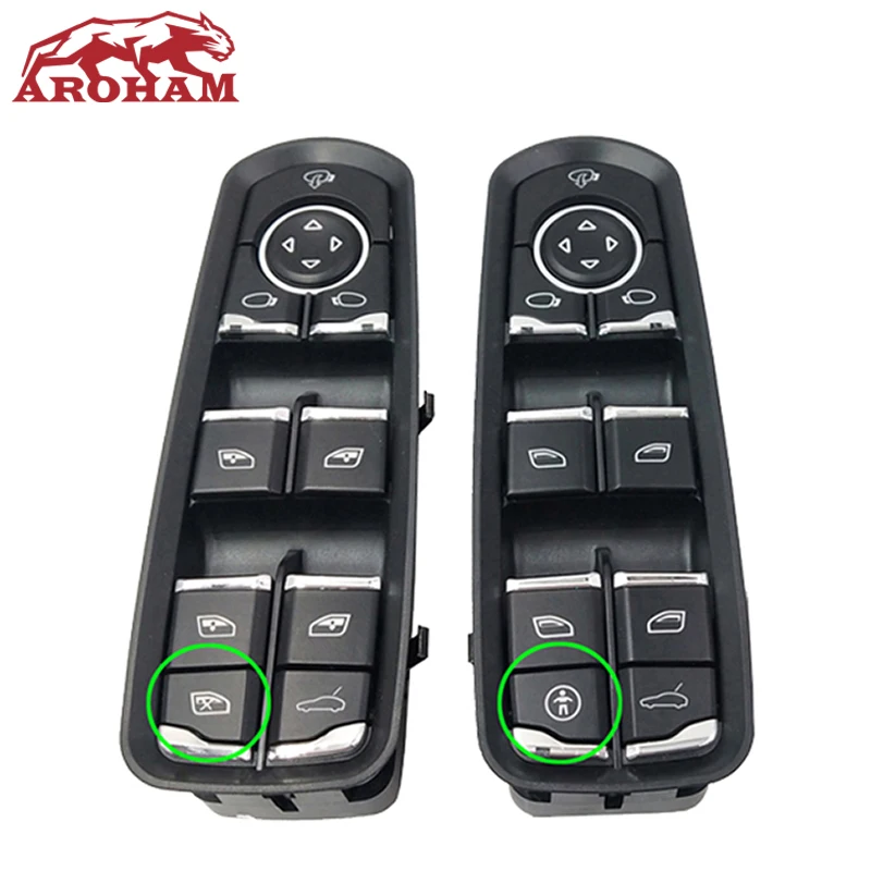 

Free Shipping! NEW High Quality 7PP959858RDML 7PP959858MDML Front Door Window Switch For Porsche For Panamera For Cayenne Macan