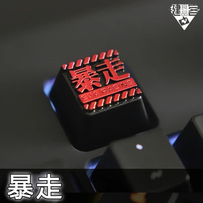 EVA Racing 1 шт. алюминиевый сплав рельефный ключ крышка для MX переключатели механическая клавиатура металлический ключ крышка для PUBG WOW Dota 2 Marvel OverLord - Цвет: EVA Racing