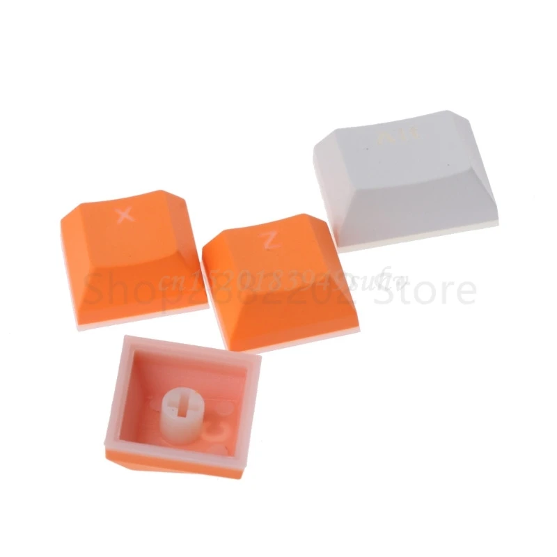 

1Set Translucent Double Shot PBT 104 KeyCaps Backlit For Outemu For Gateron For Kailh For Mechanical Cherry MX Switch