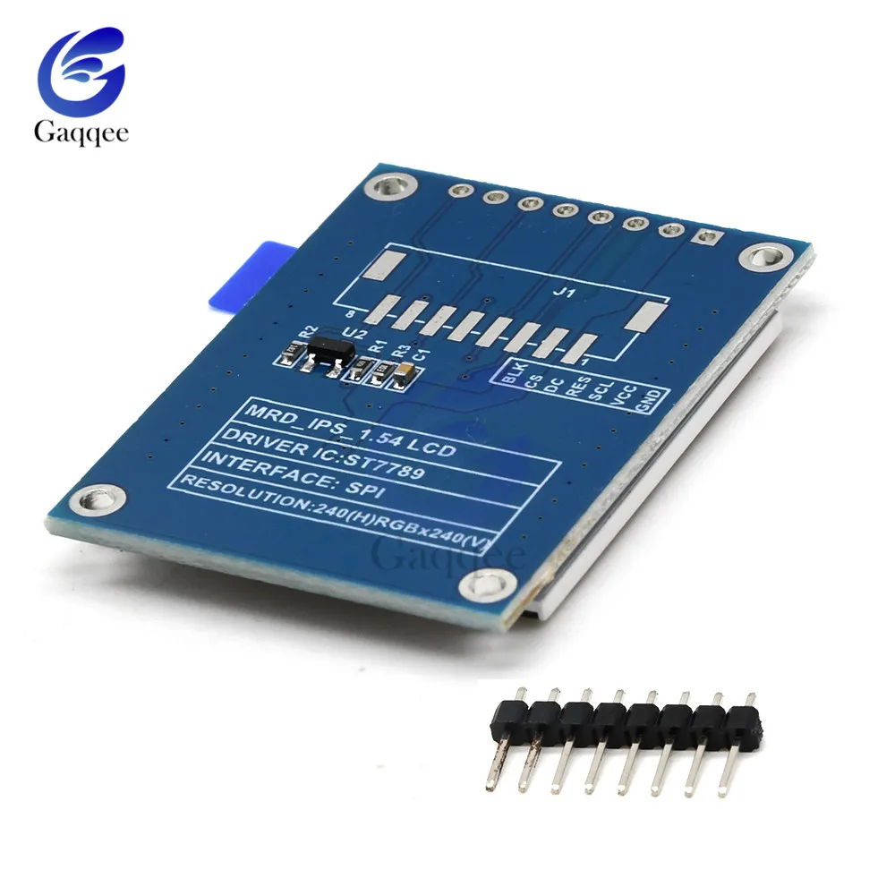 1 54 дюймов SPI 240x240 RGB экран TFT ЖК дисплей модуль ST7789 драйвер 240*240 3 V IPS LCD|Регуляторы