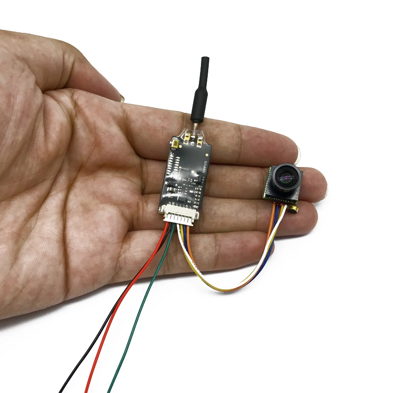 EWRF 7081P DC 2.8V-5.5V 1S 5.8G 25mW 48CH FPV AV Transmitter and 700TVL CMOS Micro Camera Mini VTX For RC mini Drone | Игрушки и хобби