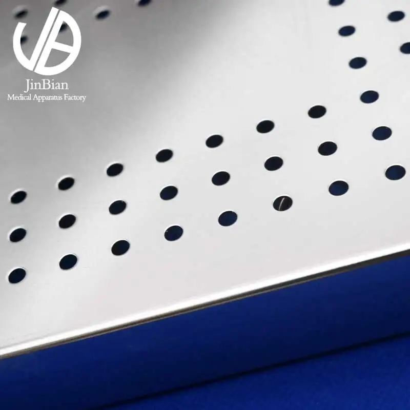 

Sterilising trays stainless steel double-deck single-deck ophthalmic instruments dry heat sterilization medical sterilizing box