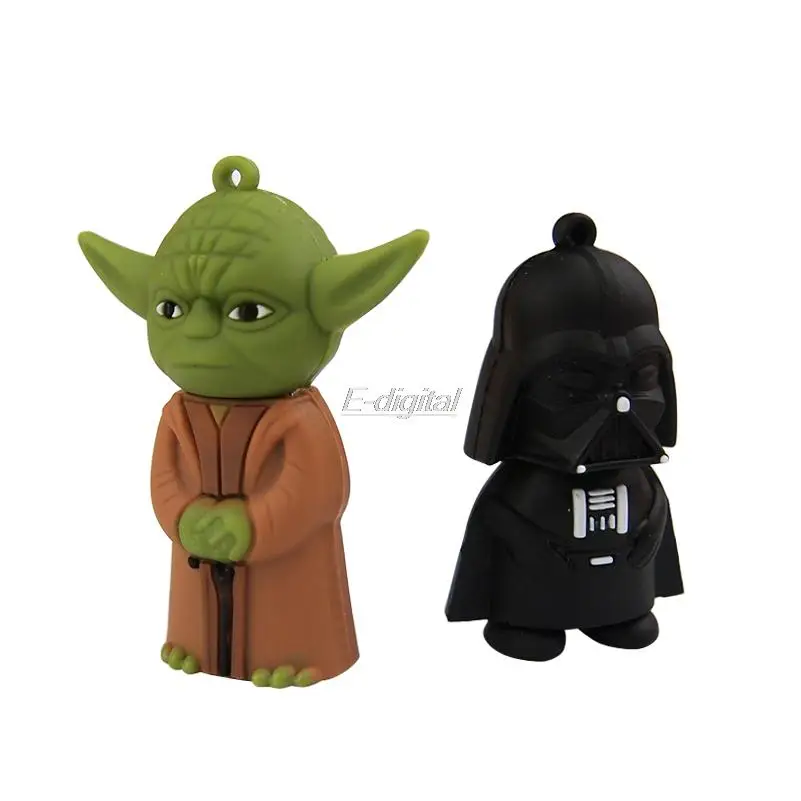 Usb флеш накопитель Star war 32 ГБ карта памяти 64 128 Мб usb Забавный робот USB 2 0 флэш