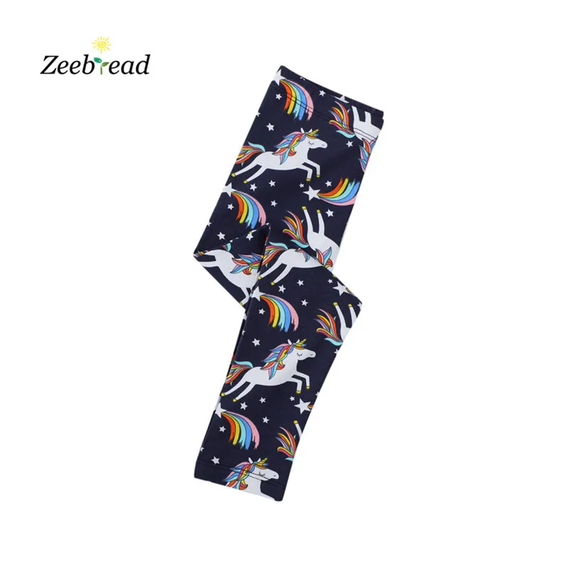 

Zeebread 2021 Unicorn Girls Leggings Pants Fashion With Animals Print Tights Autumn Spring Kid Clothes Pencil Pants Children's