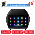 Android 10 для Hyundai IX35 Tucson 2009 2010 2011 2012-2015 Автомагнитола мультимедийный плеер навигация GPS 4G DSP No 2din dvd