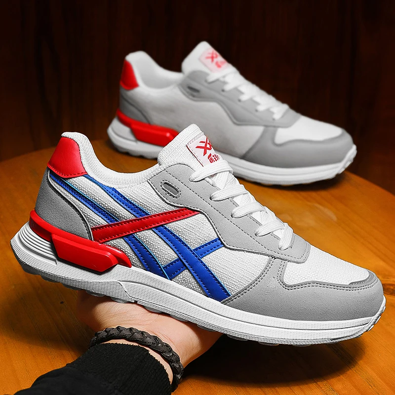 

Damyuan Men Shoes New 2021 Fashion Men's Casual Sports Shoes Non-slip Wear-resistant Male Comfortable Tennis Training Shoes