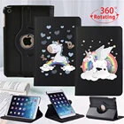 Чехол для Apple IPad 8, 10,2 дюйма, 7, 6, 5 поколения, вращающаяся на 360 градусов подставка для планшета IPad 2, 3, 4, Mini 1, 2, 3, 4, 5