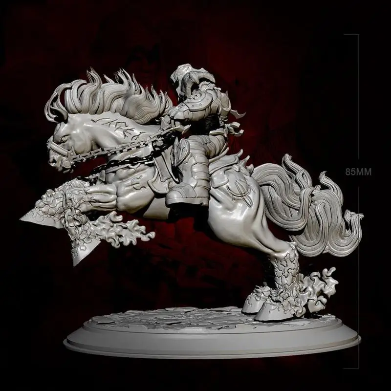 

85mm high. Produced by ZBBOY, a large proportion of (white horses strong TD-2465 resin and Titans, mold) soldiers W3L0