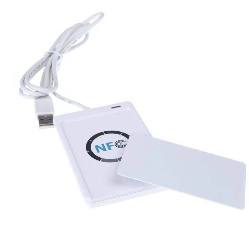 NFC-считыватель ACR122u записывающее 13 56 МГц RFID-Дубликатор копировальный аппарат + 5