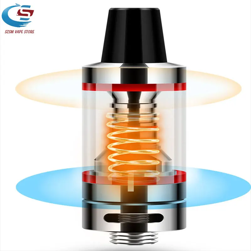 Электронная сигарета 80 Вт бак с резьбой 510 атомайзер RTA RBA RDTA емкостью 2 мл большой