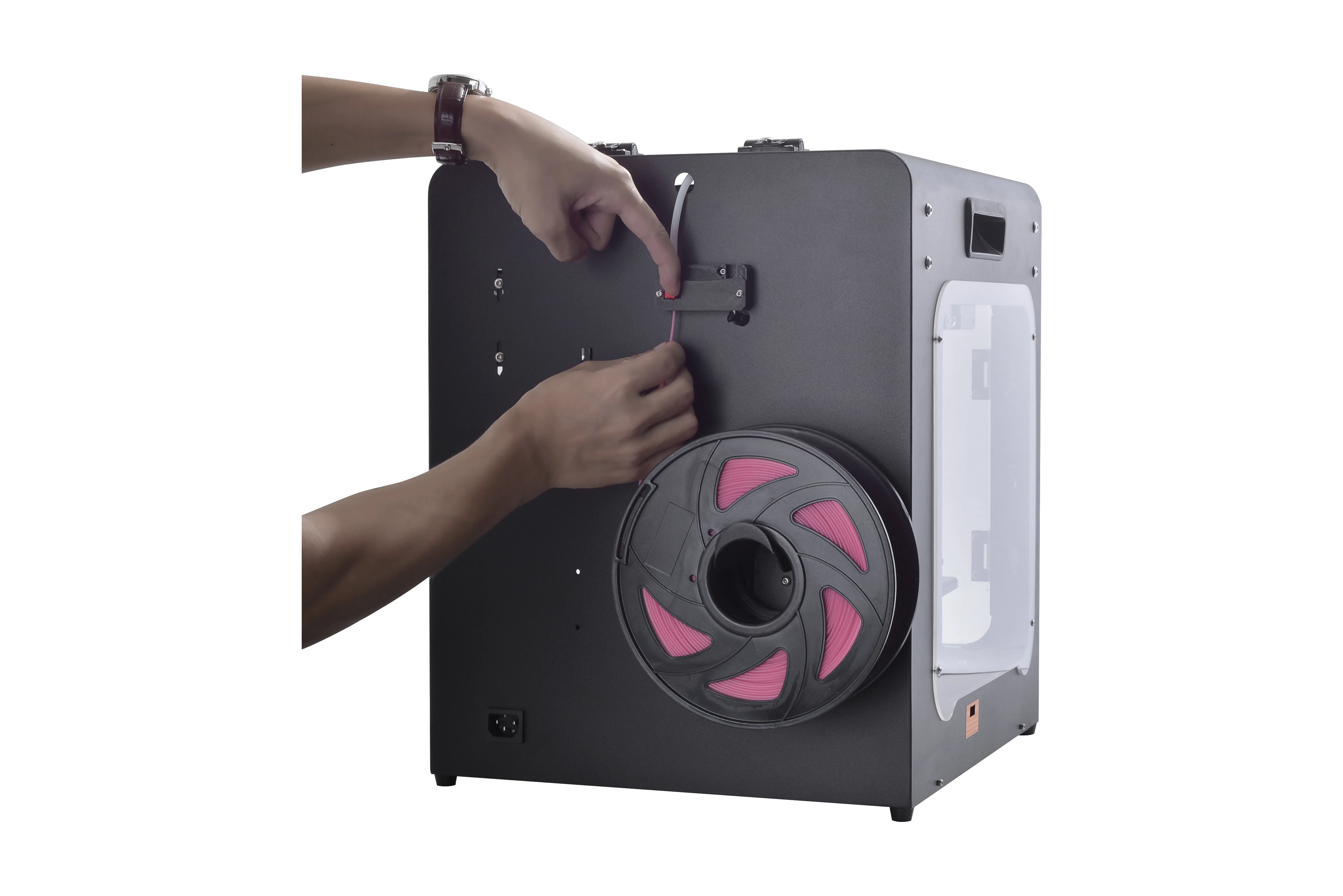 Корпус для 3D принтера HUAFAST HS Mini S поддержка ABS ТПУ пла PETG магнитная кровать детей FDM