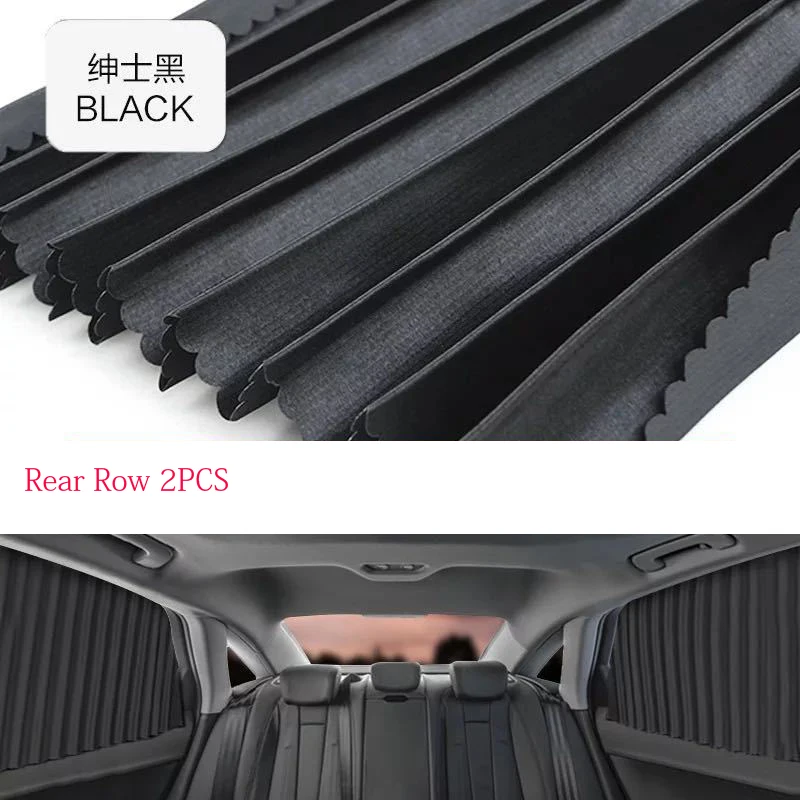 

Car Side Window Sunshades universal Sunshades Car track magnet sun blind window sunscreen thermal insulation magnetic sunshade