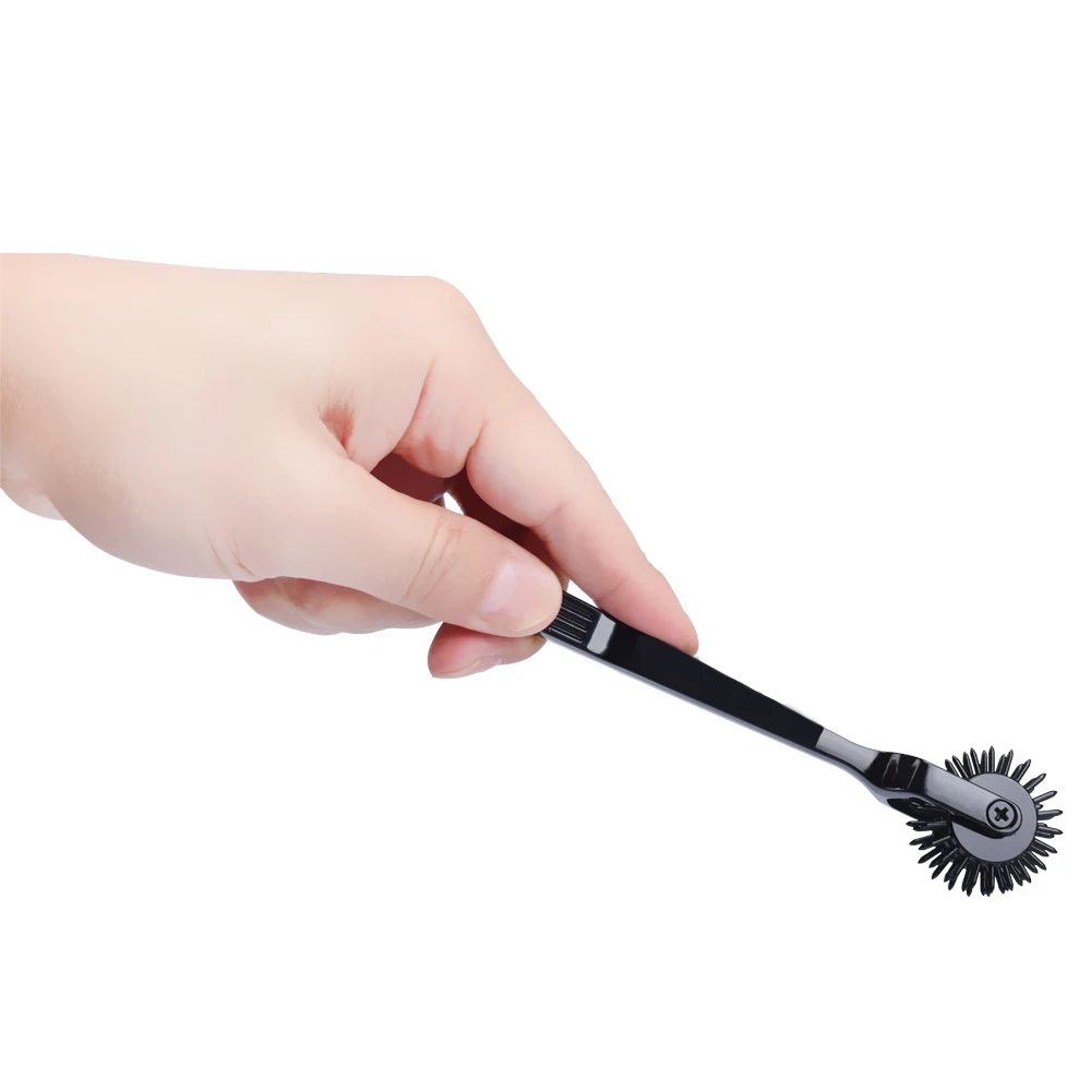 Зубчатый 3 х контактный ролик с шипами для взрослых игрушки пар|Игры взрослых| |