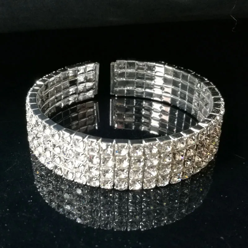 2 6 рядов Женский Браслет манжета|open bangle|cuff braceletsbangle cuff |