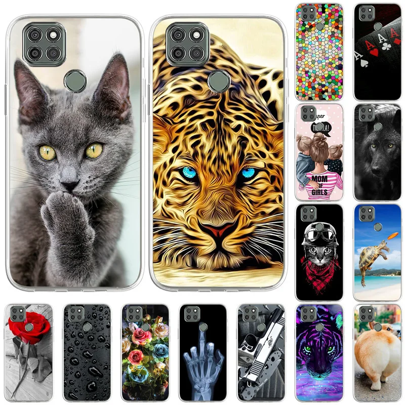 

For Moto G9 Power Case Soft TPU Silicon Phone Back Cover For Motorola Moto G9 Power Case 6.8 inch Etui Bumper Fundas G 9 Power