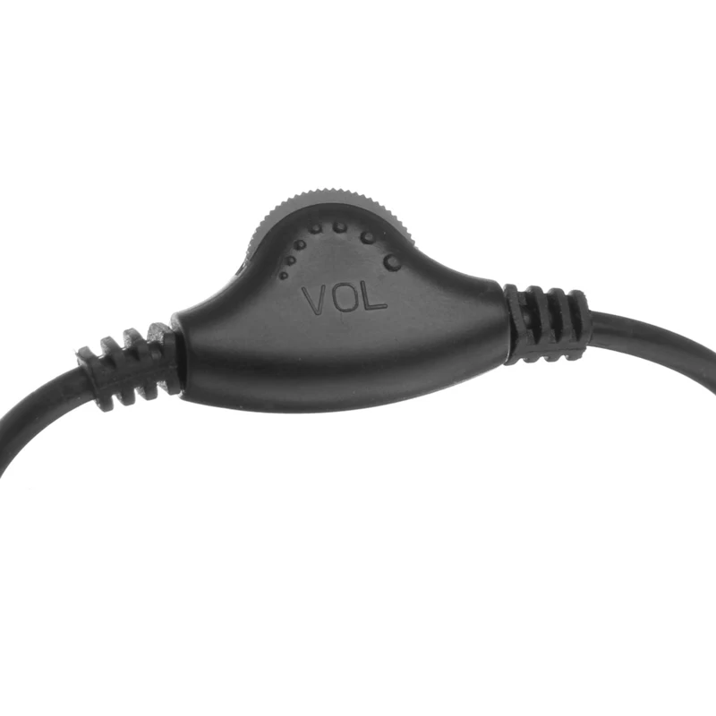 

3M 3.5mm M/F Stereo Audio Headphone Aux Extension Cord Cable With Volume Control R9UB