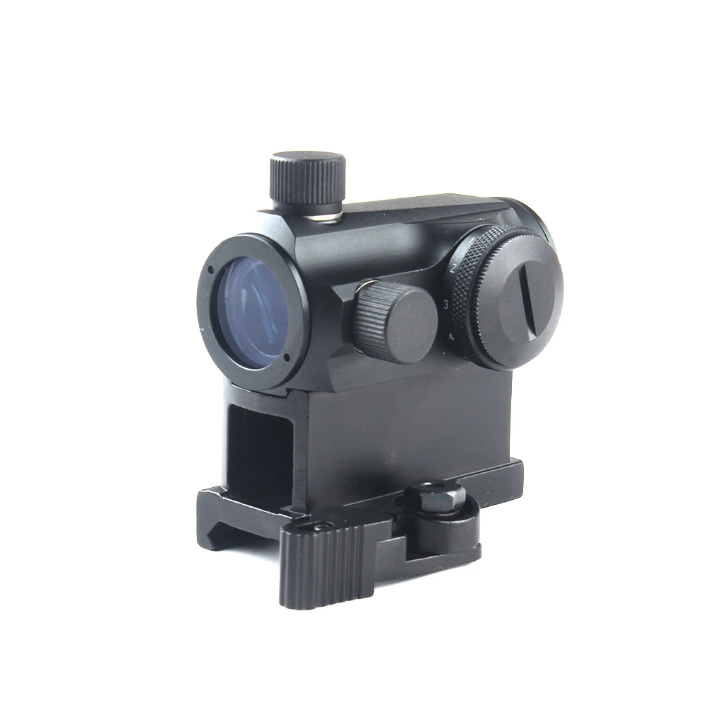 

New Arrival Mini 1X24 Reflex Green & Red Dot Scope Sight with QD Quick Riser Mount Red Dot sight for Hunting Airsoft