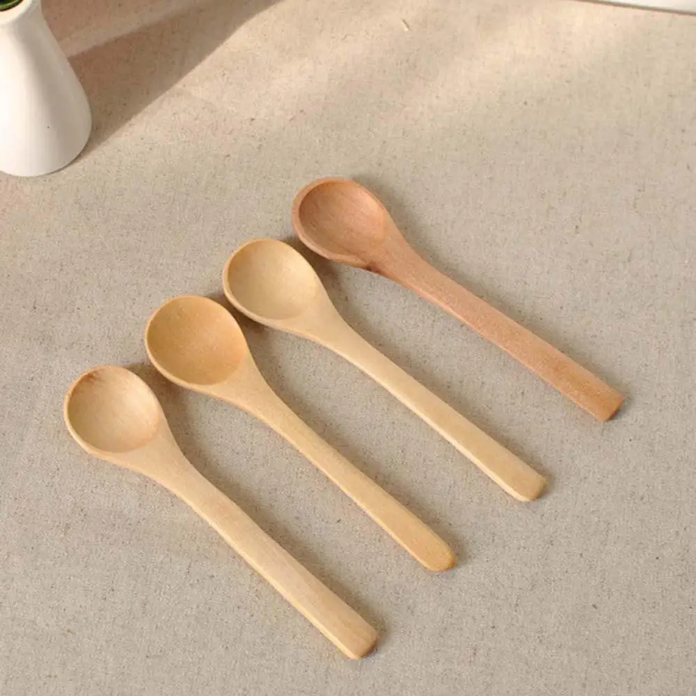 5 шт. деревянные ложки столовые приборы для детей | Дом и сад