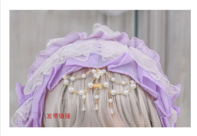 Аксессуары для волос в стиле &quotЛолита&quot свадебные аксессуары с цветами милые