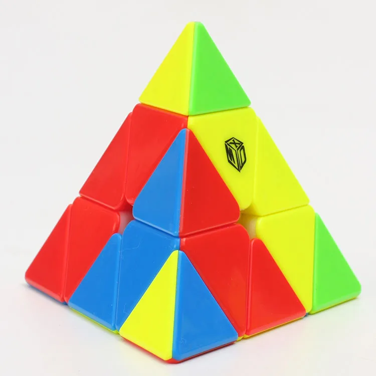 QiYi Mofangge 3x3x3 Xman Bell Магнитный волшебный кубик jinzita треугольная Твист Головоломка