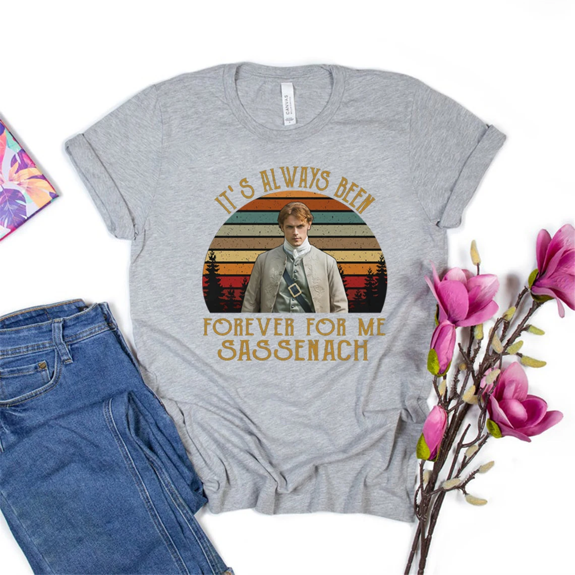 Футболка из аутландера, клана Фрейзер, ТВ-шоу, вдохновленные футболки, Джейми Фрейзер, Dinna Fash Sassenach, рубашка, подарок для фанатов Футболка из аутландера, клана Фрейзер, ТВ-шоу, вдохновленные футболки, Джейми Фрейзер, Dinna Fash Sassenach, рубашка, подарок для фанатов