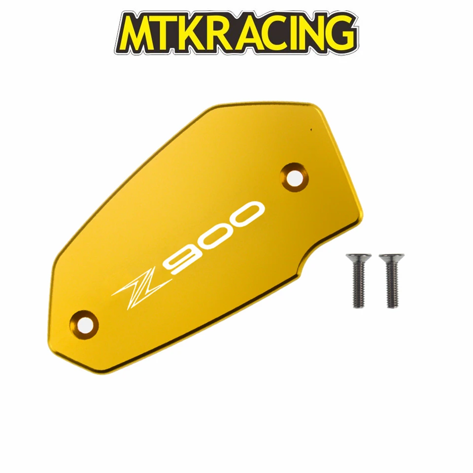 

CNC Aluminum Motorcycle Brake Fluid Fuel Reservoir Tank Cover Cap FOR Kawasaki Z900 2017-2019