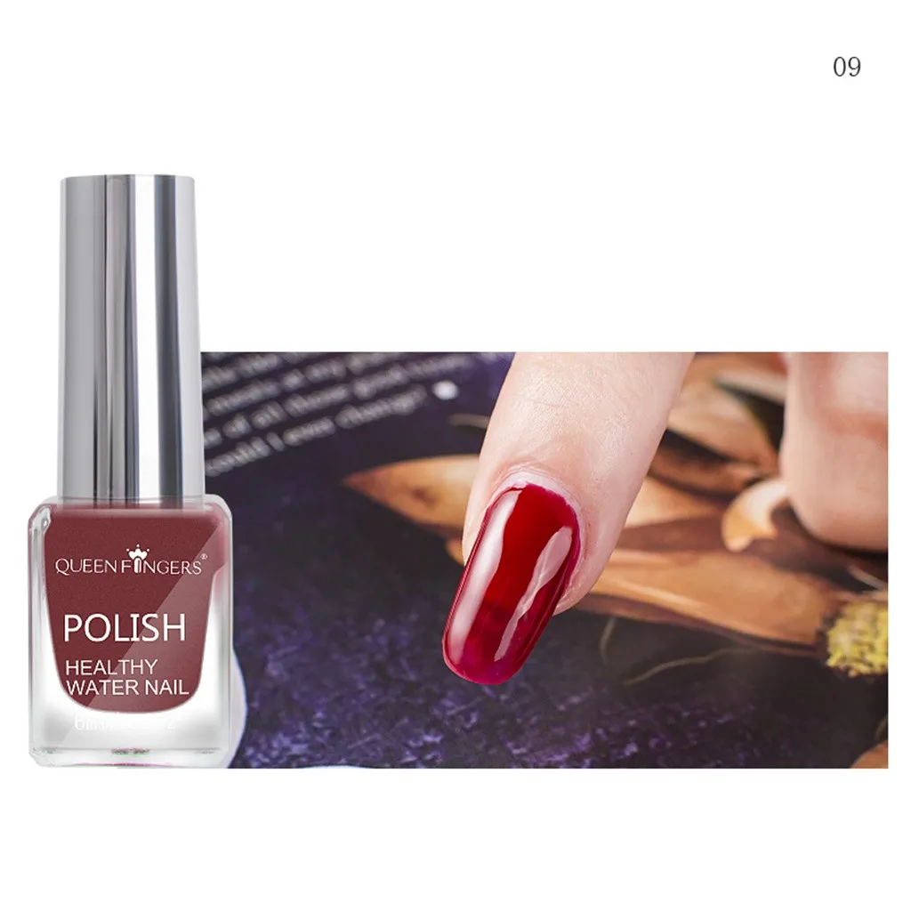9 25 цветов Отшелушивающий лак для ногтей Vernis Ongle Lakiery Hybrydowe на водной основе чистый телесный серебряный цвет Лак Блеск для ногтей H7 - Цвет: 9