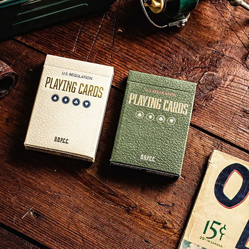 Винтажные клетчатые игральные карты 88*63 мм Волшебная бумажная категория для