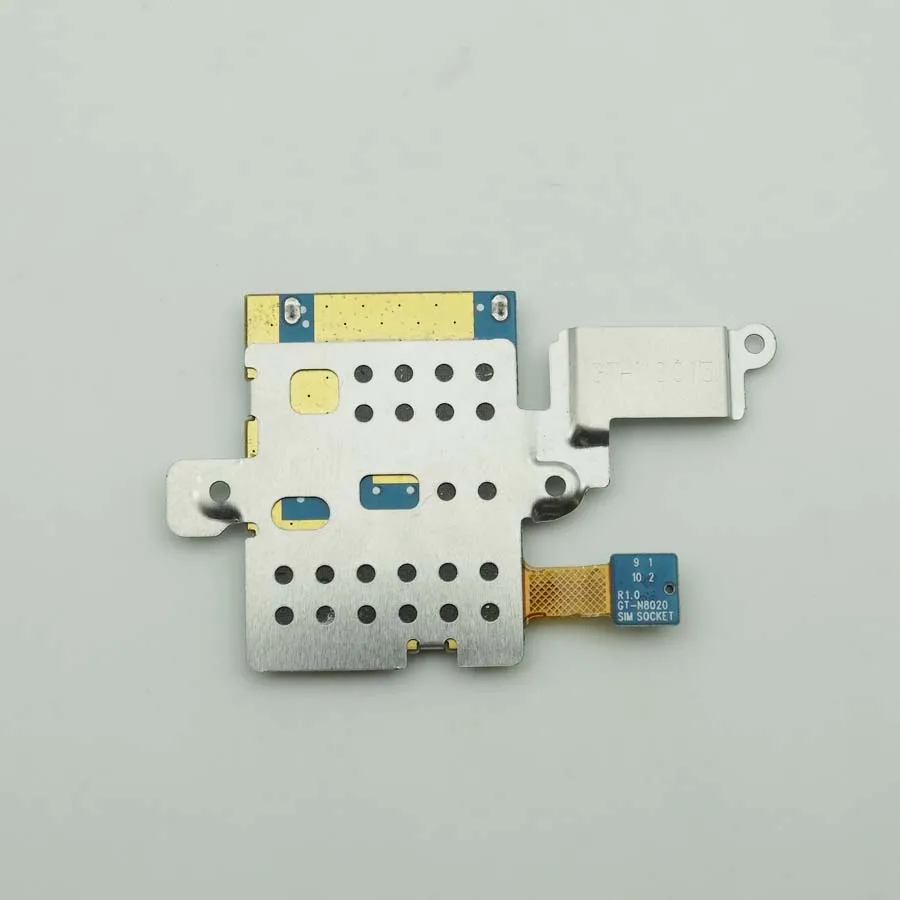 10 шт./лот держатель для чтения sim карт лоток Слот Разъем гибкий кабель Samsung Galaxy Note