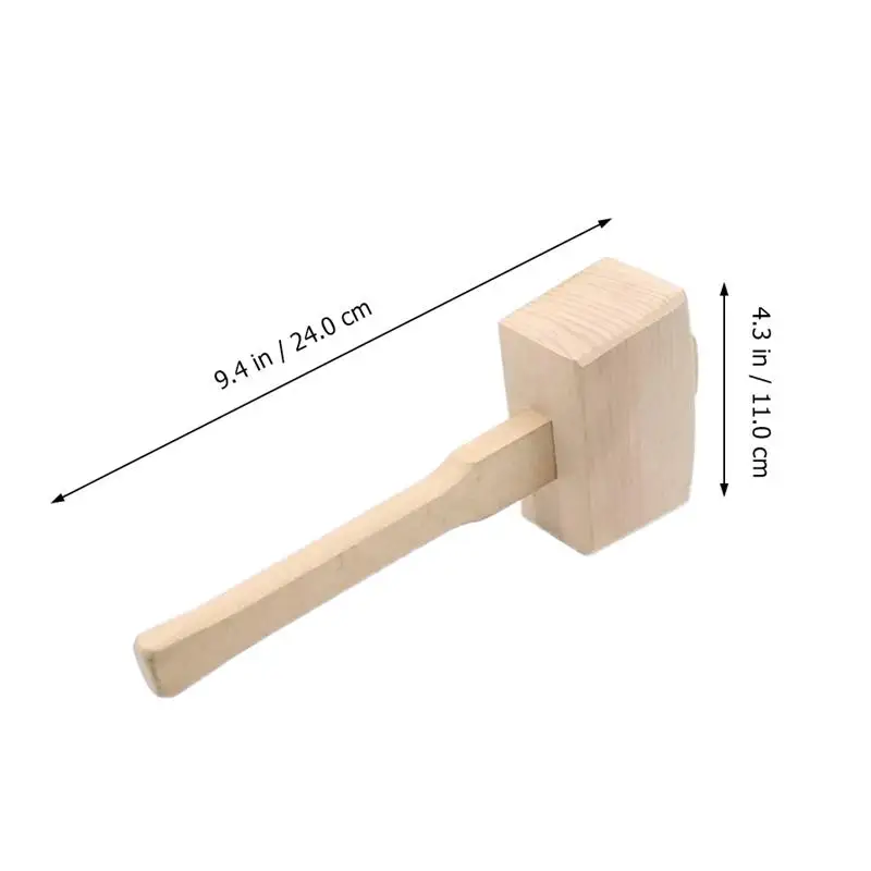 

Wooden Ice Hammer Crushing Ice Mallet Bar Supply (Assorted Color)