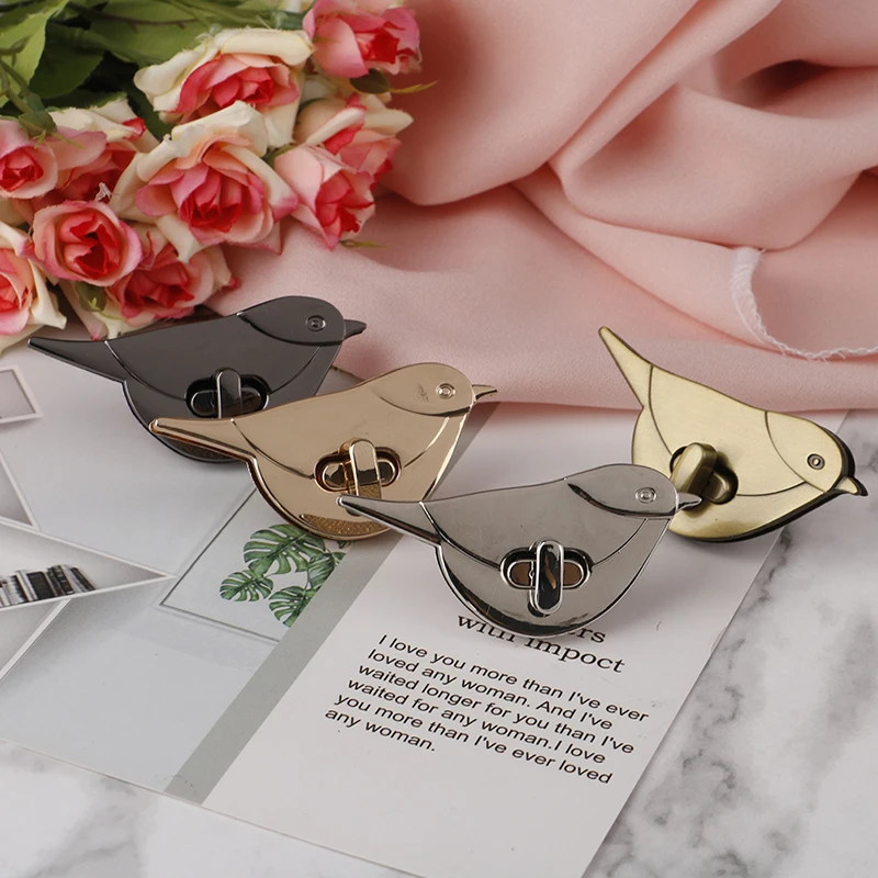 1 шт. птица металлическая застежка-защелка Поворотный замок для DIY сумка Запчасти