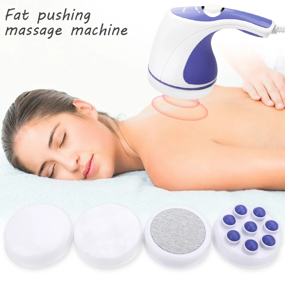 

5 Headers Spin Body Massager Relax Spin Tone 3D Electric Full Body Slimming Massager Roller Cellulite Massage Smarter Device
