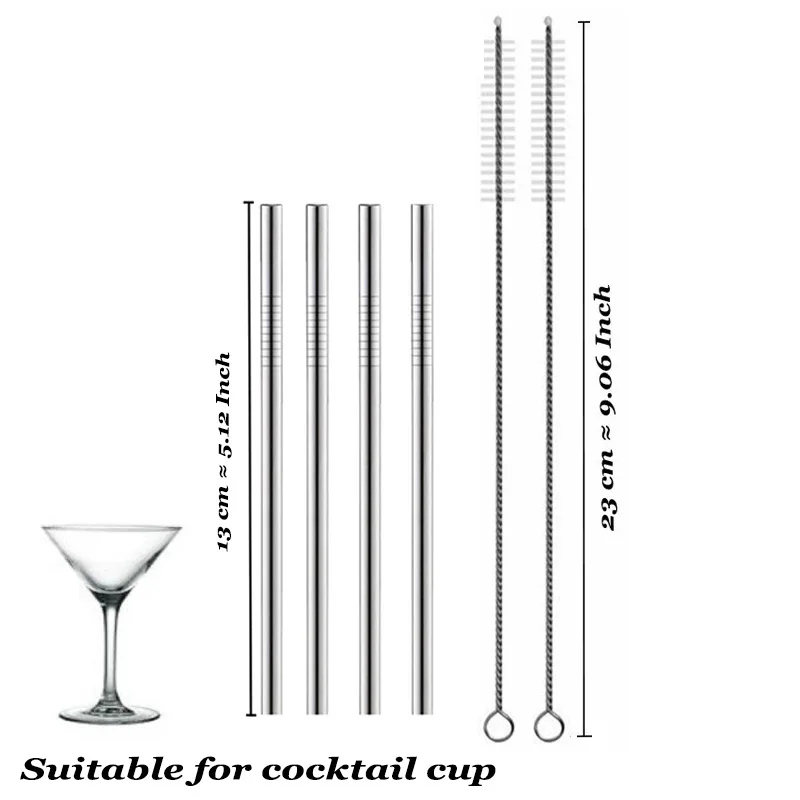 Многоразовая пивная соломенная Высокое качество 304 Нержавеющая сталь