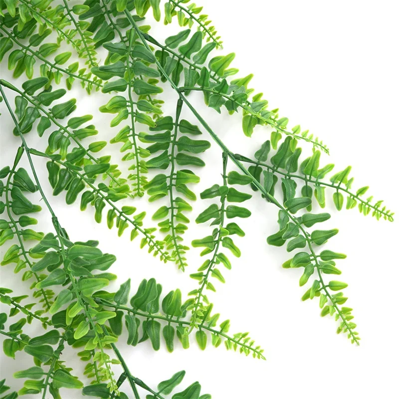 

Artificial Green Vine Ivy Branches Wall Hanging Plastic Rattan Plant Fall Home Wedding Decoration Christmas Rattan Decorative